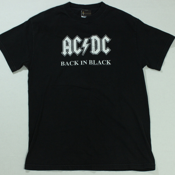 AC//DC Gar/çon Back In Black T-Shirt